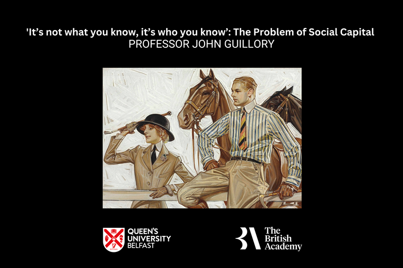 promo graphic for British Academy Spring Lecture 2025, including text